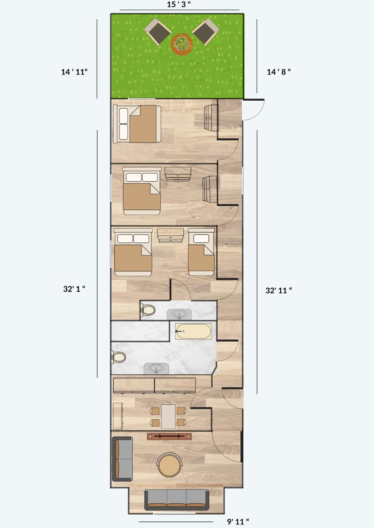 Heart Of Ealing Apartment With Garden 伦敦 外观 照片